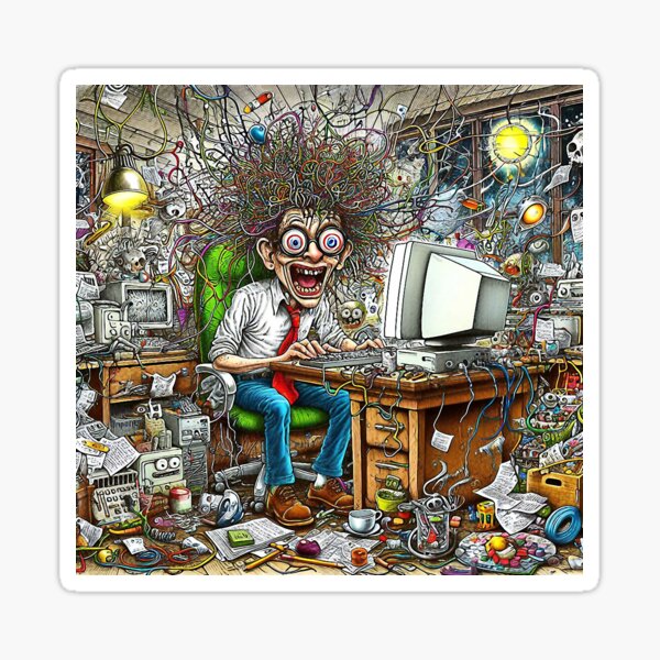 Nerd 08 Sticker