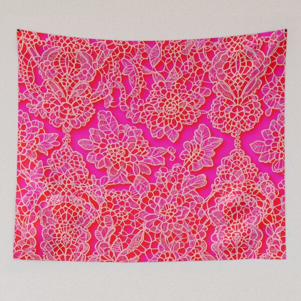 Item preview, Vibrant Intricate Abstract Lace designed and sold by asurtiumgreen.