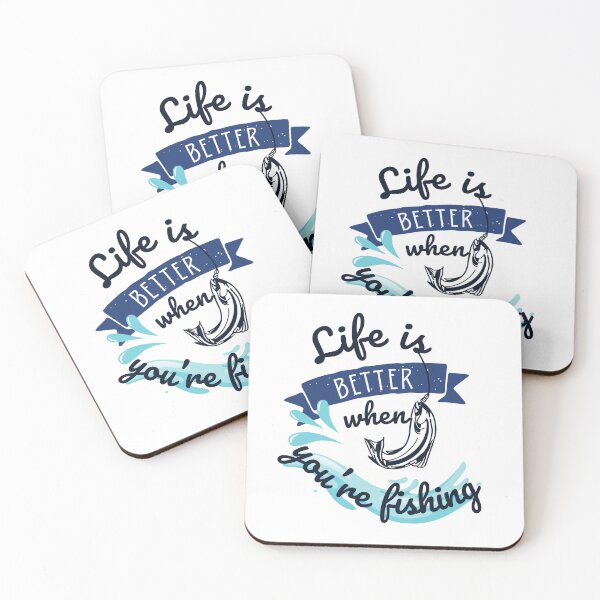 Item preview, Life is better when you're fishing  designed and sold by DesignsbySimons.