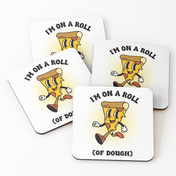 Item preview, I'm On A Roll Of Dough Pizza Themed Shirt designed and sold by TheProApparel.