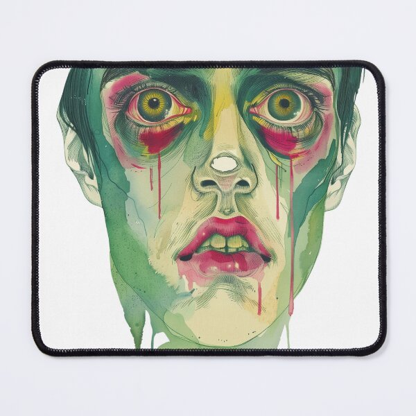 Item preview, Surreal Portrait with Intense Eyes and Colors designed and sold by palmyst.