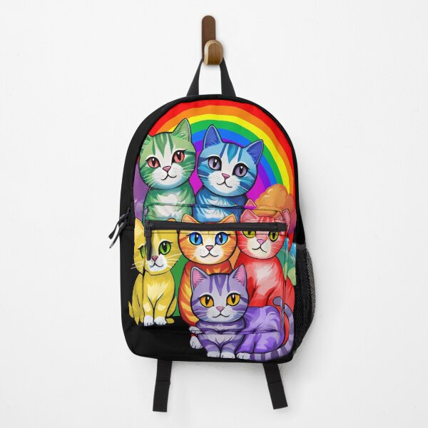 Item preview, rainbow cats designed and sold by Kamoufleur.