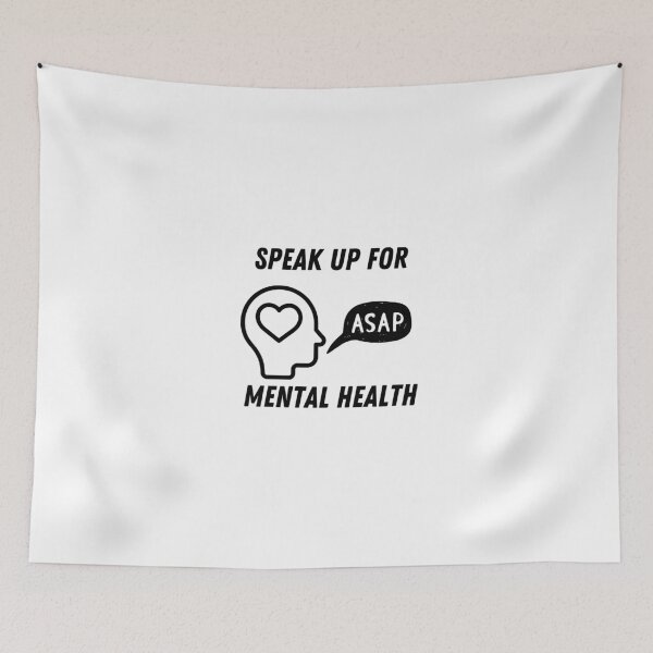 Item preview, Speak Up For Mental Health Design designed and sold by WicklTees.