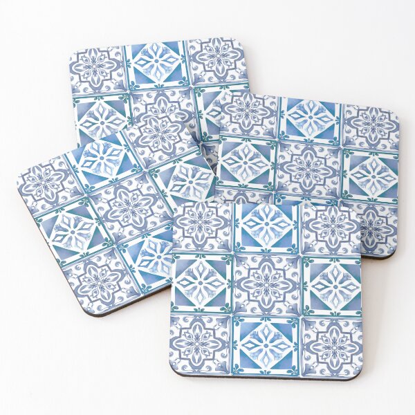 Item preview, Blue, mosaic tiles,Mediterranean tiles  designed and sold by MariaMarinova.