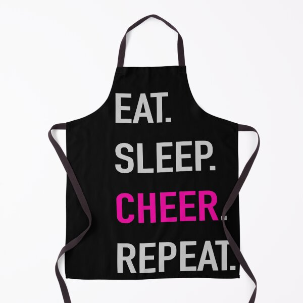 Item preview, EAT. SLEEP. CHEER. REPEAT. designed and sold by ArtPricarpe.