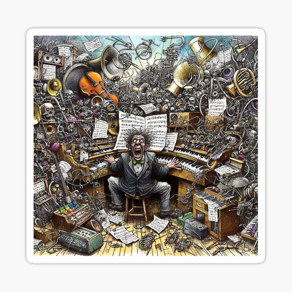Der Virtuose Sticker
