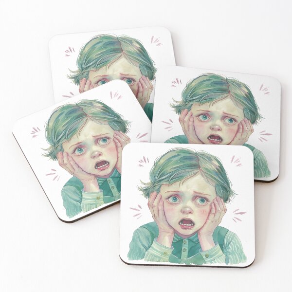 Item preview, Shocked Child with Wide Eyes and Open Mouth designed and sold by palmyst.