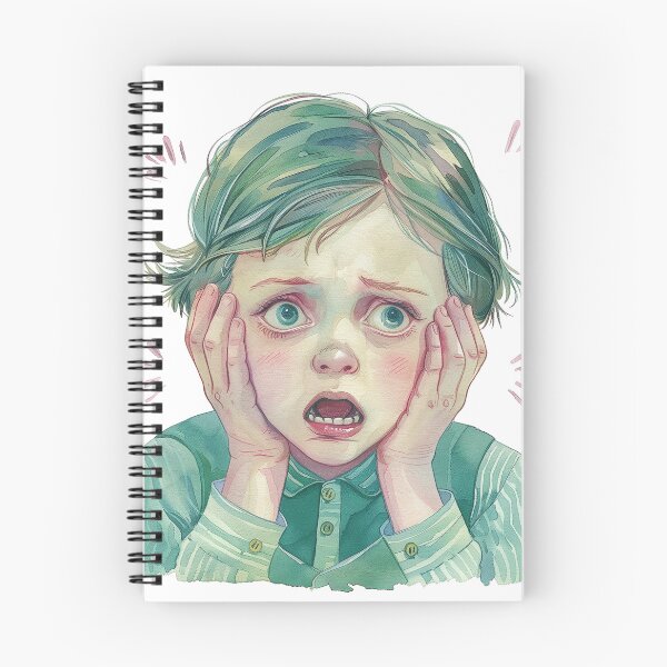 Item preview, Shocked Child with Wide Eyes and Open Mouth designed and sold by palmyst.