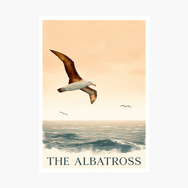Item preview, The Albatross, Taylor Swift TTPD Poster designed and sold by InWonderland-.
