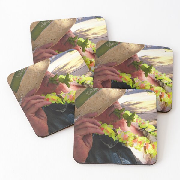 Item preview, Photography portrait man nature with flower necklace designed and sold by Carré Comme Orange.