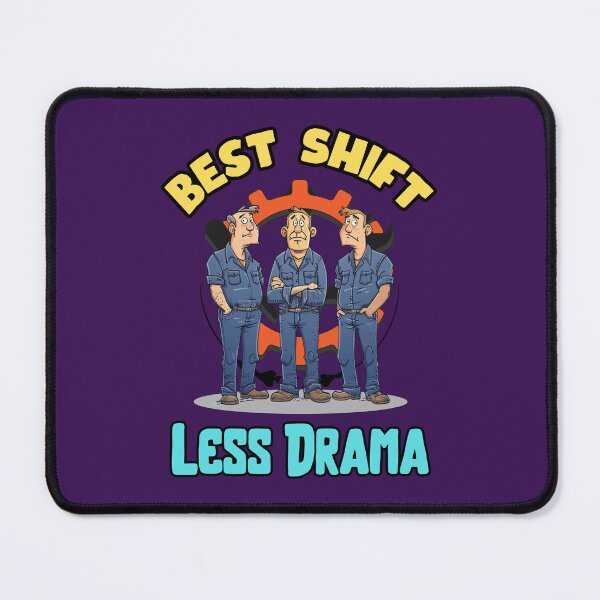 Item preview, Best Work Shift Art Print - Three Men in Blue Work Clothes designed and sold by zax454.