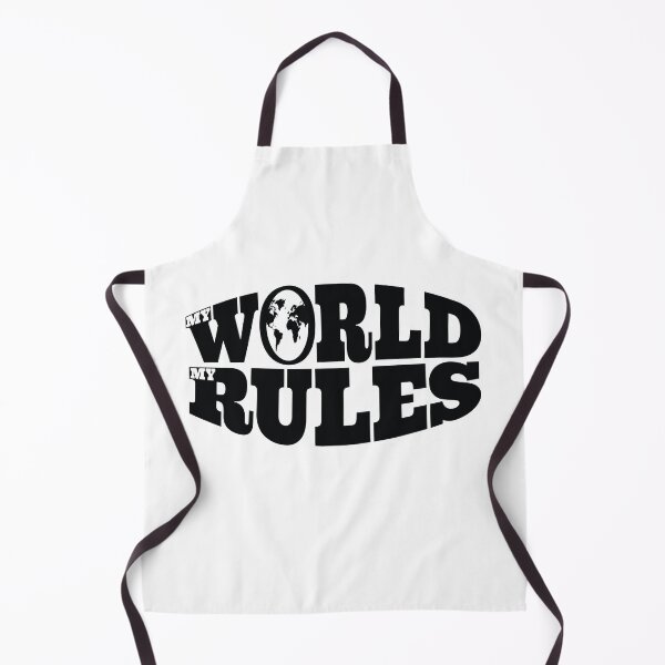 Item preview, My World My Rules - Funny home boast designed and sold by Harlake.