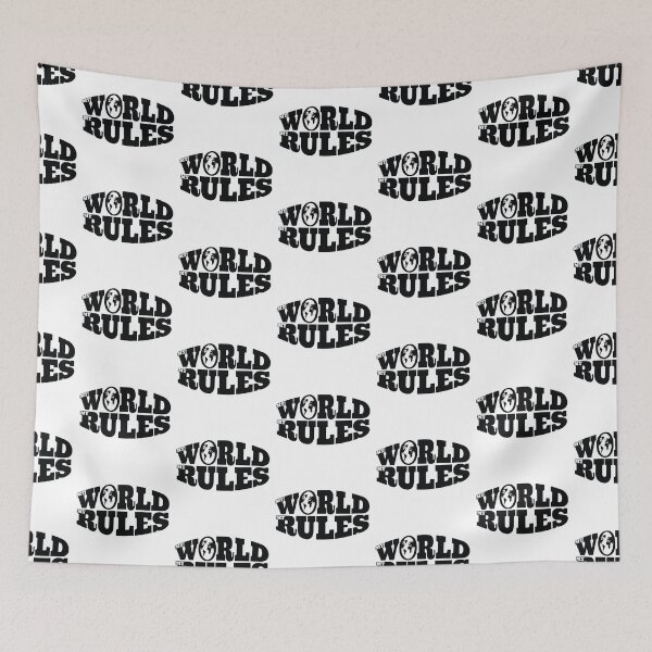 Item preview, My World My Rules - Funny home boast designed and sold by Harlake.