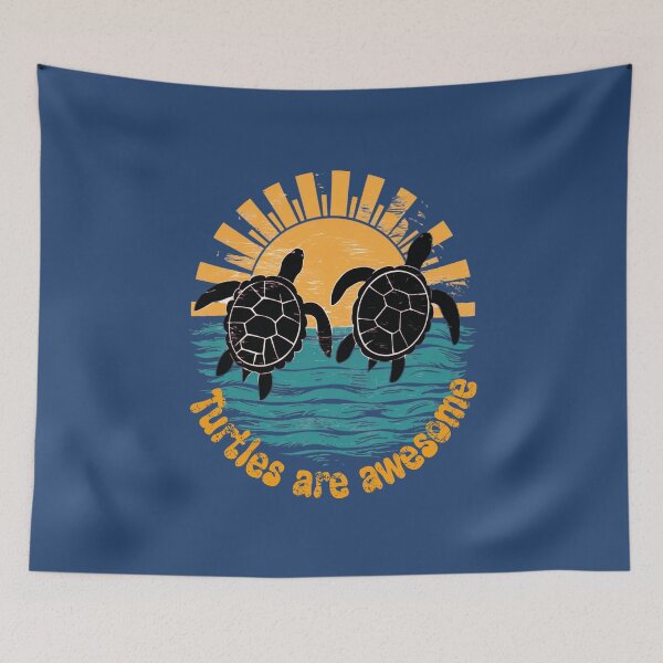 Item preview, Turtles are awesome designed and sold by ElenaHrubes.