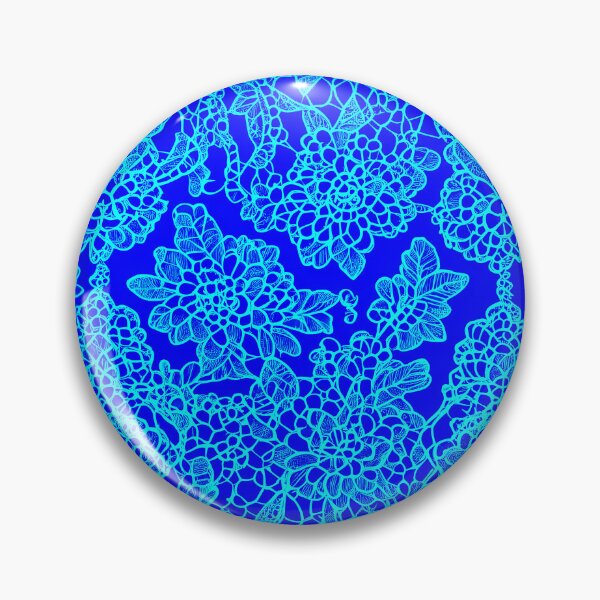Item preview, Beautiful Blue Abstract Lace Pattern designed and sold by asurtiumgreen.