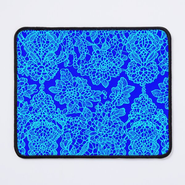 Item preview, Beautiful Blue Abstract Lace Pattern designed and sold by asurtiumgreen.