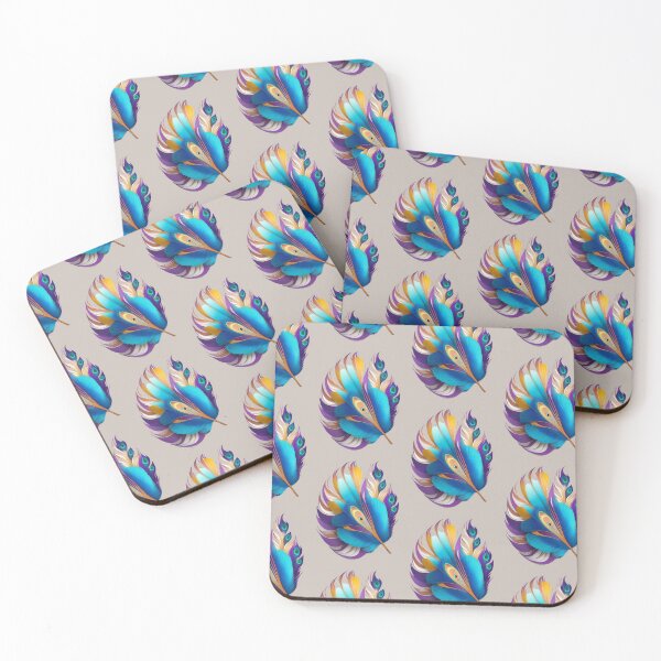 Item preview, Peacock feather pattern designed and sold by Creative.Shop.