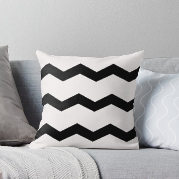 Item preview, Black Lacy Chevrons on Soft White  designed and sold by JaygiesDesign.