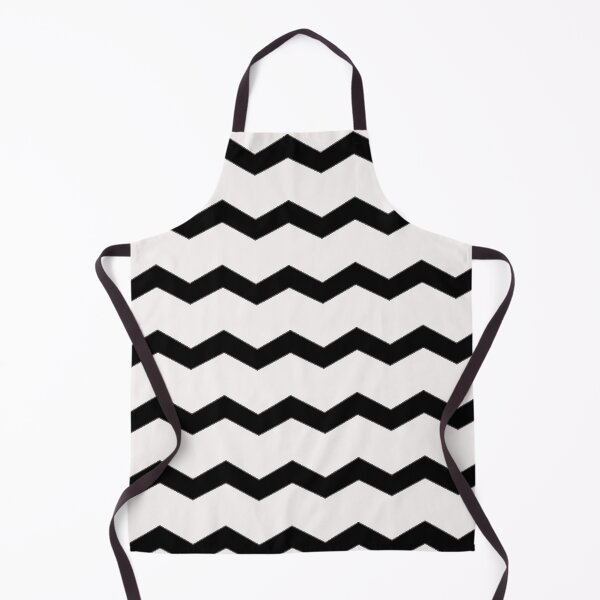 Item preview, Black Lacy Chevrons on Soft White designed and sold by JaygiesDesign.