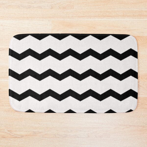 Item preview, Black Lacy Chevrons on Soft White  designed and sold by JaygiesDesign.