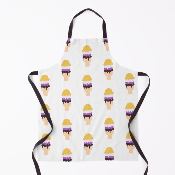 Item preview, Non binary flag ice cream designed and sold by Eleanora193.