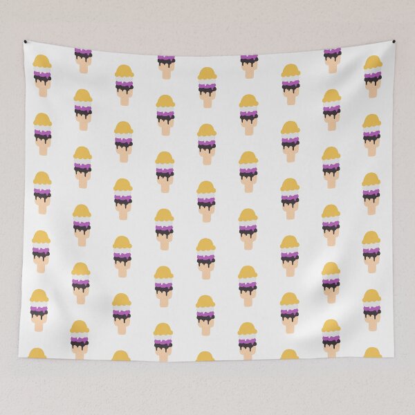 Item preview, Non binary flag ice cream designed and sold by Eleanora193.