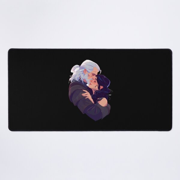 Item preview, Lovers Embrace - Valentines Day - Anime Style - Witcher designed and sold by Fenay Designs.