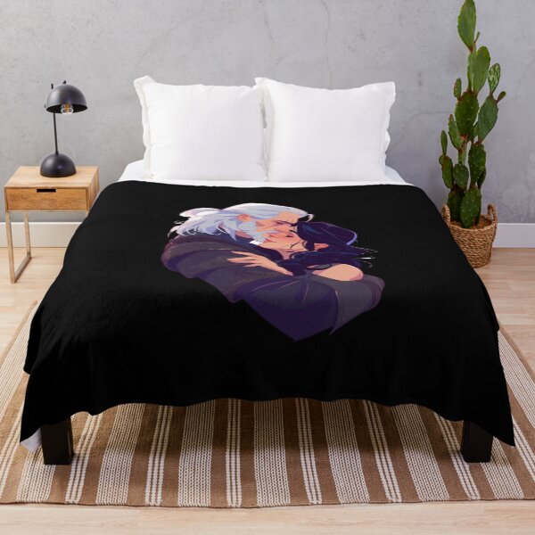 Item preview, Lovers Embrace - Valentines Day - Anime Style - Witcher designed and sold by Fenay Designs.