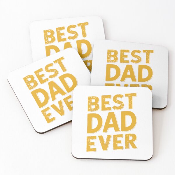 Item preview,  "BEST DAD EVER" - Bold Typography Father's Day T-shirt Design! designed and sold by HahaHandlesHub.