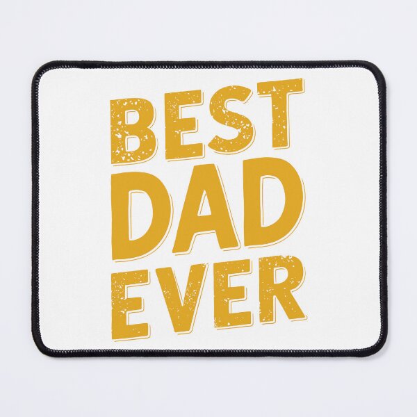 Item preview, "BEST DAD EVER" - Bold Typography Father's Day T-shirt Design! designed and sold by HahaHandlesHub.