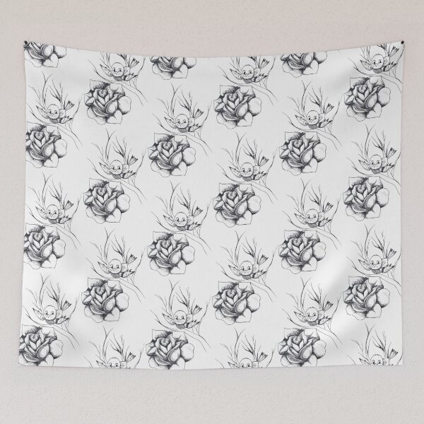 Item preview, Swallow and rose designed and sold by Perggals© - Stacey Turner.