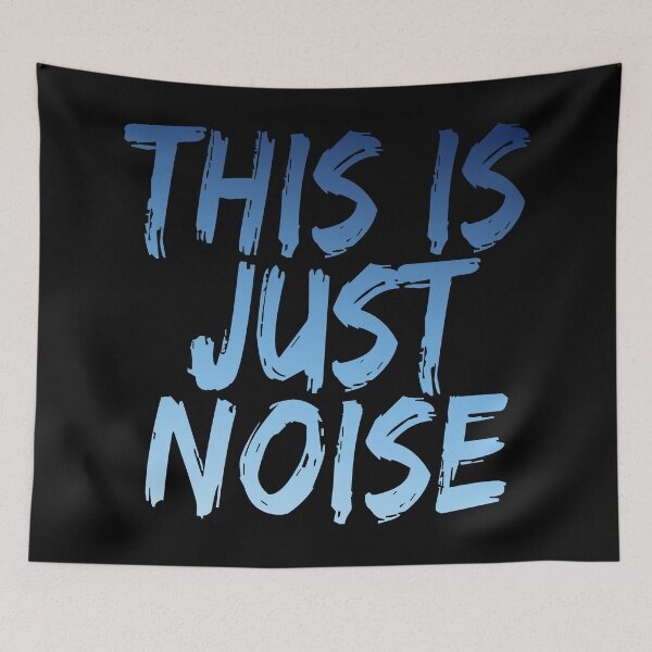 Item preview, This Is Just Noise (Vintage Retro Distressed Grunge) designed and sold by SassyClassyMe.