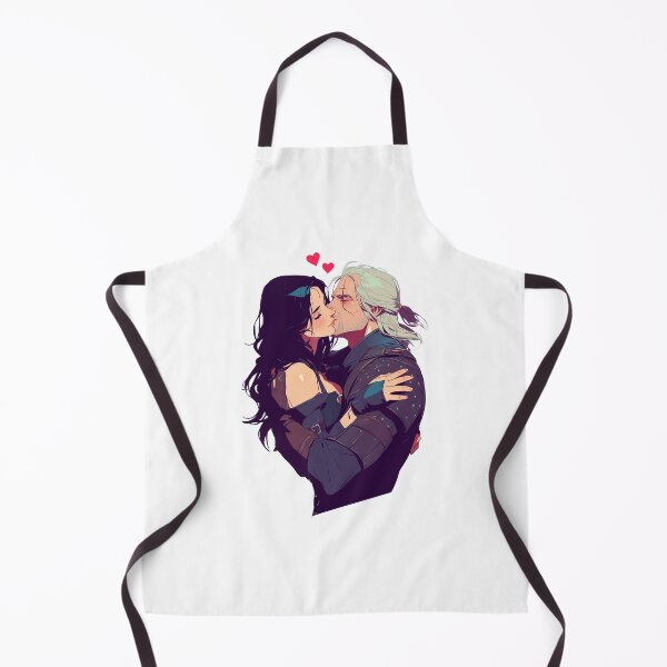 Item preview, Lovers Kiss - Valentines Day - Anime Style - Witcher designed and sold by Fenay Designs.