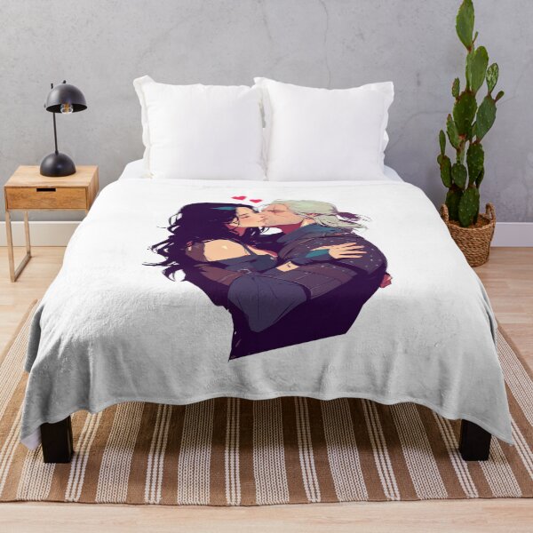 Item preview, Beso de los amantes - Día de San Valentín - Estilo anime - Witcher designed and sold by Fenay Designs.