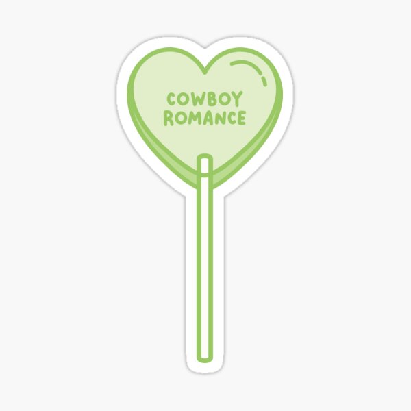Artikel-Vorschau von Cowboy-Romance-Lollipop, designt und verkauft von katreadsitshop.