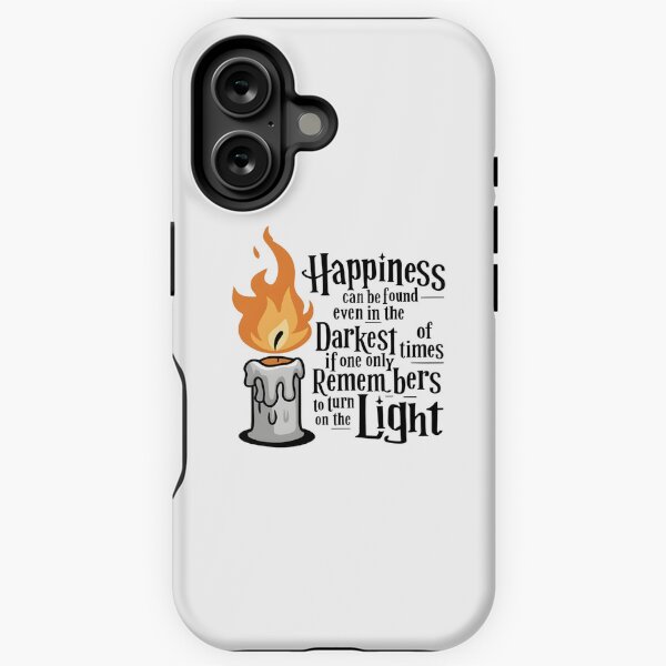 Item preview, Happiness can be found even in the darkest of times if one only remembers to turn on the light - Candle - Fantasy designed and sold by Fenay Designs.