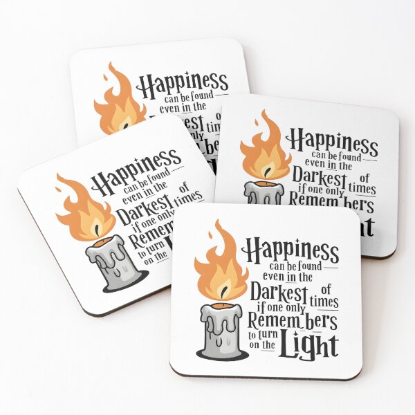 Item preview, Happiness can be found even in the darkest of times if one only remembers to turn on the light - Candle - Fantasy designed and sold by Fenay Designs.