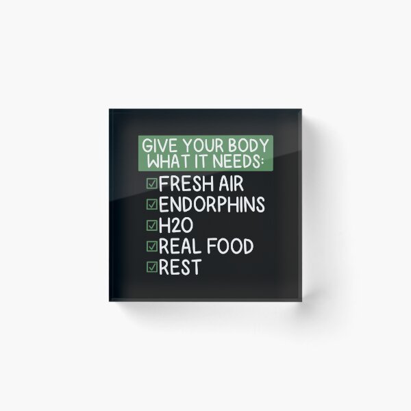 Item preview, (Version for DARK COLORED Items) WHAT YOUR BODY NEEDS designed and sold by chicorycreative.
