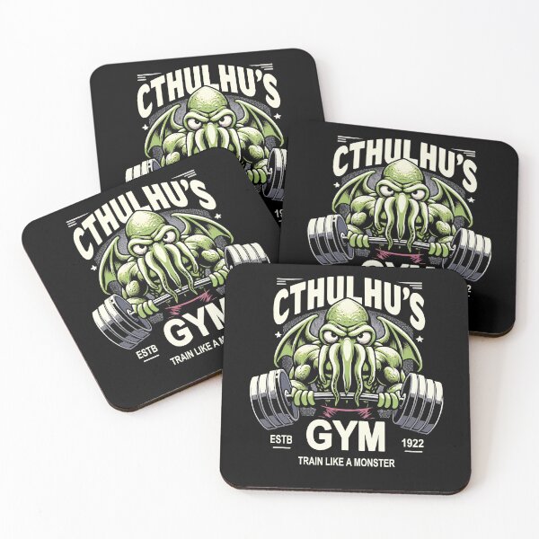 Item preview, Cthulhu's Gym Train Like A Monster - Funny Cthulhu designed and sold by Shirt-Face.