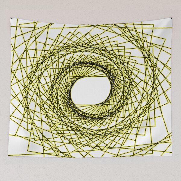 Item preview, Abstract geometric pattern - yellow. designed and sold by K.S ART.