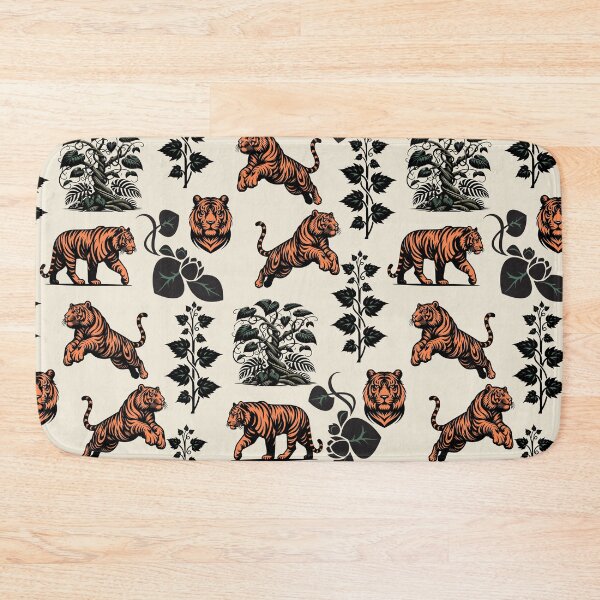 Item preview, Bengal Tigers and Jungle Vines designed and sold by KeeganCreations.