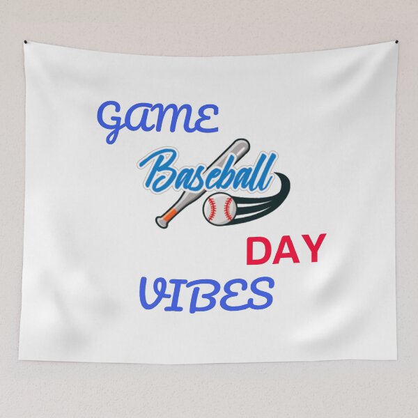 Item preview, Baseball Game Day Vibes designed and sold by zorkaa1.