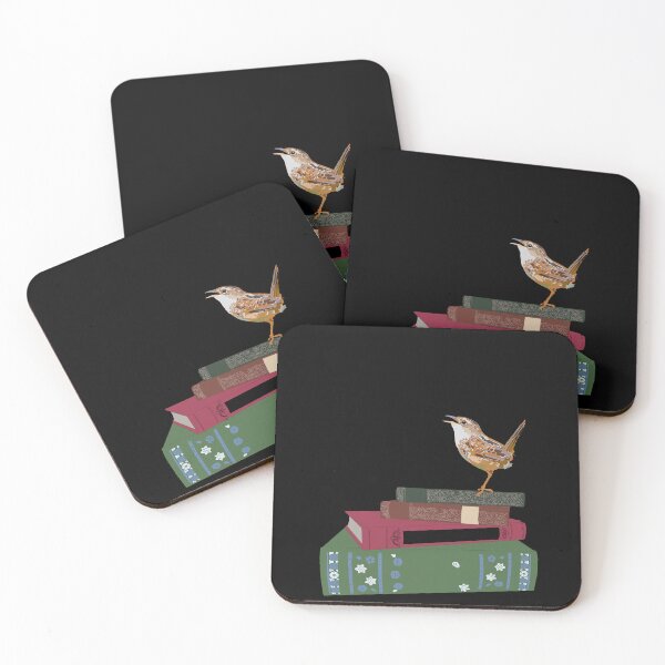 Item preview, SedgeWren on a Stack of Books Art designed and sold by SedgeWren.