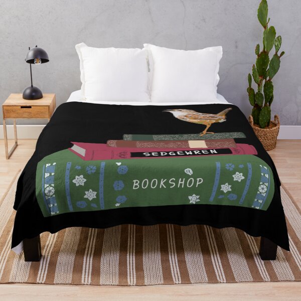 Item preview, Sedge Wren on a Stack of Books SedgeWren Bookshop Merch Art designed and sold by SedgeWren.