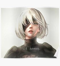 2B - Nier Automata Poster
