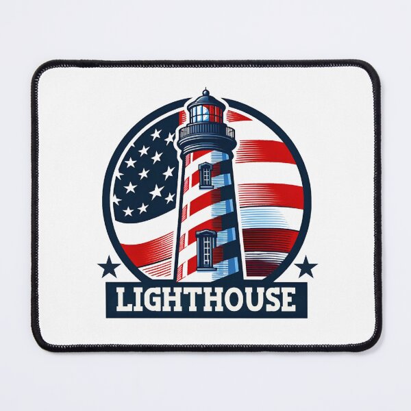 Item preview, Maritime lighthouse USA designed and sold by VibeStyleShop.