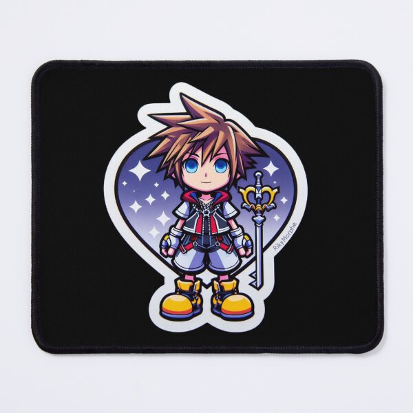 Item preview, Sora - Kingdom Hearts Sticker designed and sold by rikymorphe.