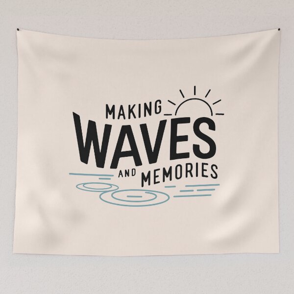 Item preview, Making Waves and Memoirs: Capture Every Moment of Your Summer Adventure designed and sold by FEBRICAST.