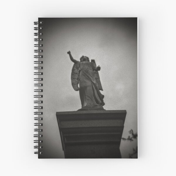 Item preview, Fine Art Photograph Made With Toy Camera - Angel Statue Gravestone Abney Park, London designed and sold by Christopher Ball.