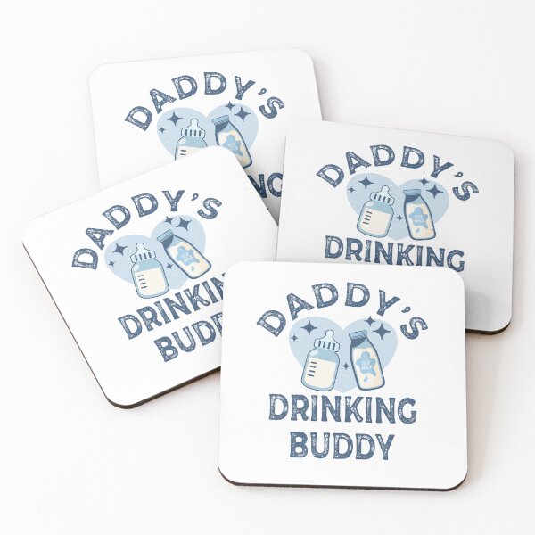 Item preview, Daddy's Drinking buddy Humor Fatherhood  designed and sold by onzpacesdesign.